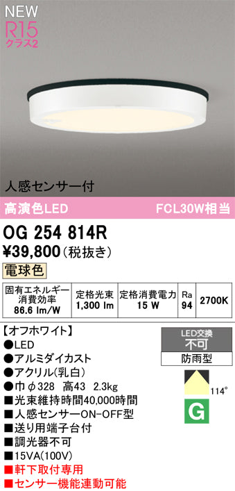 オーデリック（ODELIC）屋外灯 OG254814R