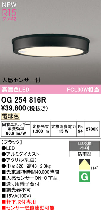 オーデリック（ODELIC）屋外灯 OG254816R