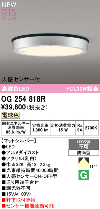 オーデリック（ODELIC）屋外灯 OG254818R