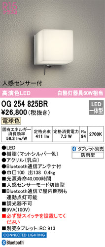 オーデリック（ODELIC）ポーチライト OG254825BR