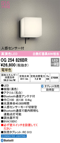 オーデリック（ODELIC）ポーチライト OG254826BR