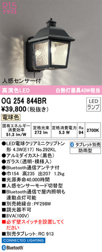 オーデリック（ODELIC）ポーチライト OG254844BR