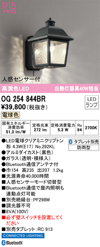 オーデリック（ODELIC）ポーチライト OG254844BR