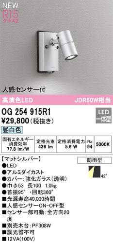オーデリック（ODELIC）屋外灯 OG254915R1