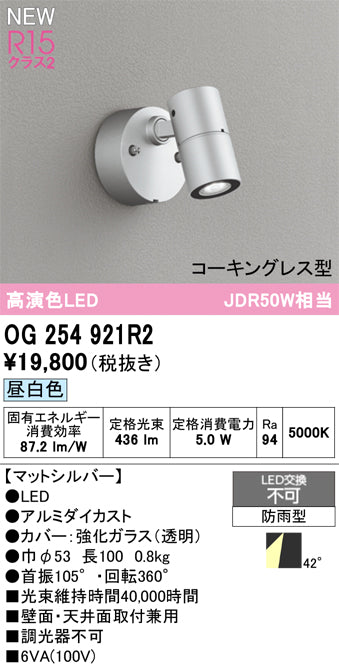 オーデリック（ODELIC）屋外灯 OG254921R2