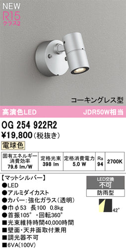 オーデリック（ODELIC）屋外灯 OG254922R2