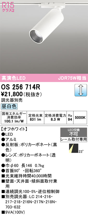 オーデリック（ODELIC）スポットライト OS256714R