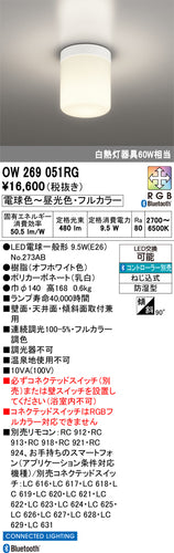 オーデリック（ODELIC）屋外灯 OW269051RG