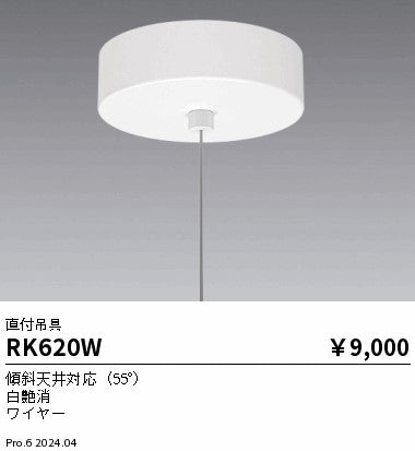 遠藤照明（ENDO）オプション RK620W