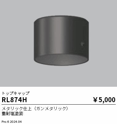 遠藤照明（ENDO）オプション RL874H