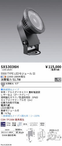 遠藤照明（ENDO）屋外灯 SXS3036H