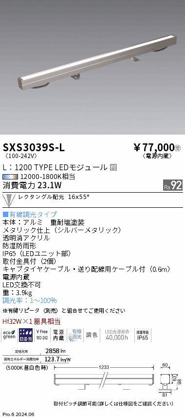 遠藤照明（ENDO）屋外灯 SXS3039S-L