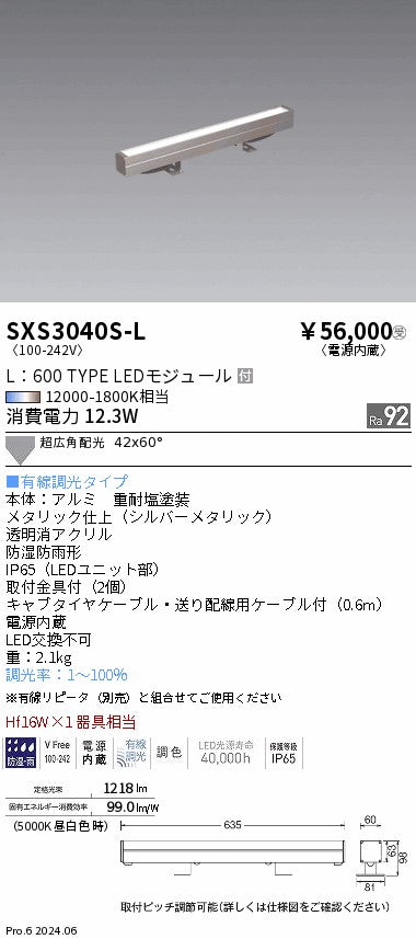 遠藤照明（ENDO）屋外灯 SXS3040S-L