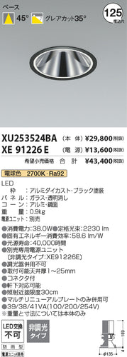 コイズミ（KOIZUMI）屋外灯 XU253524BA