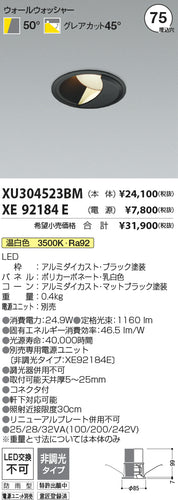 コイズミ（KOIZUMI）ポーチライト XU304523BM